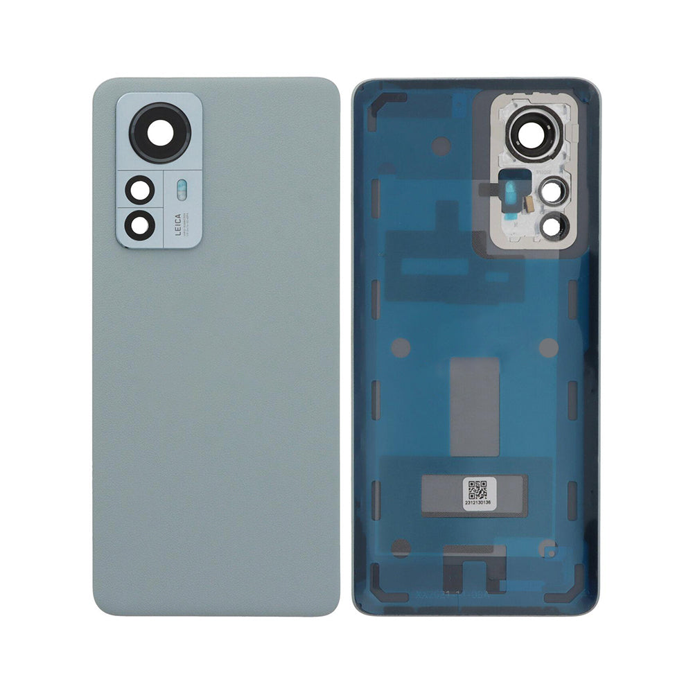Coque arrière Xiaomi 12 Pro avec objectif vert OEM
