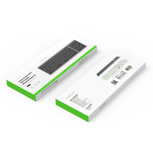 Rixus RXWK02 Clavier Bluetooth universel ultra-mince