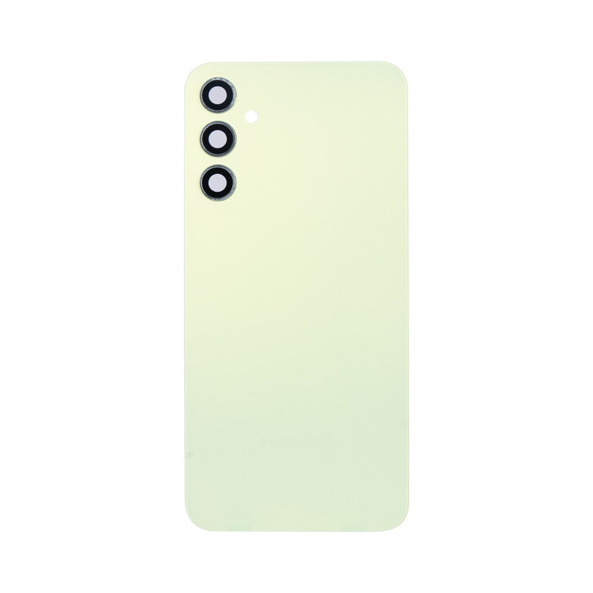 Coque arrière Samsung Galaxy A34 5G A346B avec lentille Lime OEM