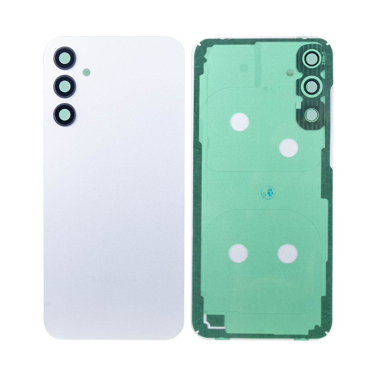 Coque arrière Samsung Galaxy A34 5G A346B avec objectif argenté OEM