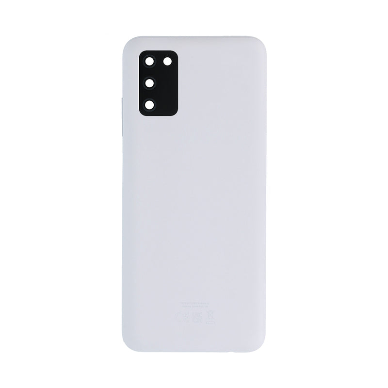 Coque arrière Samsung Galaxy A03s A037F avec objectif blanc OEM