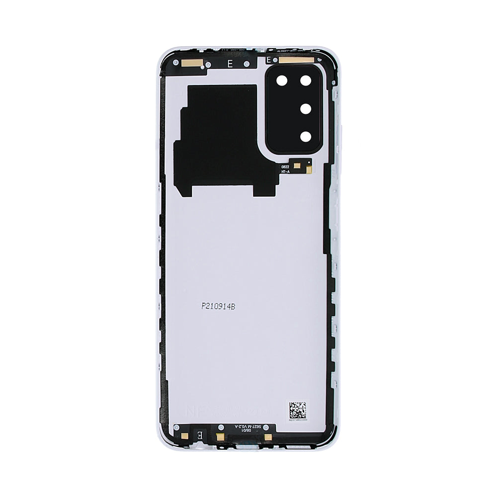 Coque arrière Samsung Galaxy A03s A037F avec objectif blanc OEM