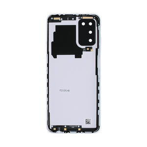 Coque arrière Samsung Galaxy A03s A037F avec objectif blanc OEM