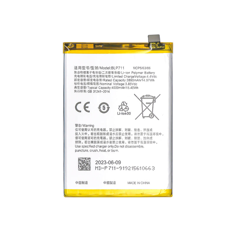 Batterie Oppo A1k BLP711 OEM
