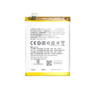 Batterie BLP631 OEM pour Oppo A77, F3, F5