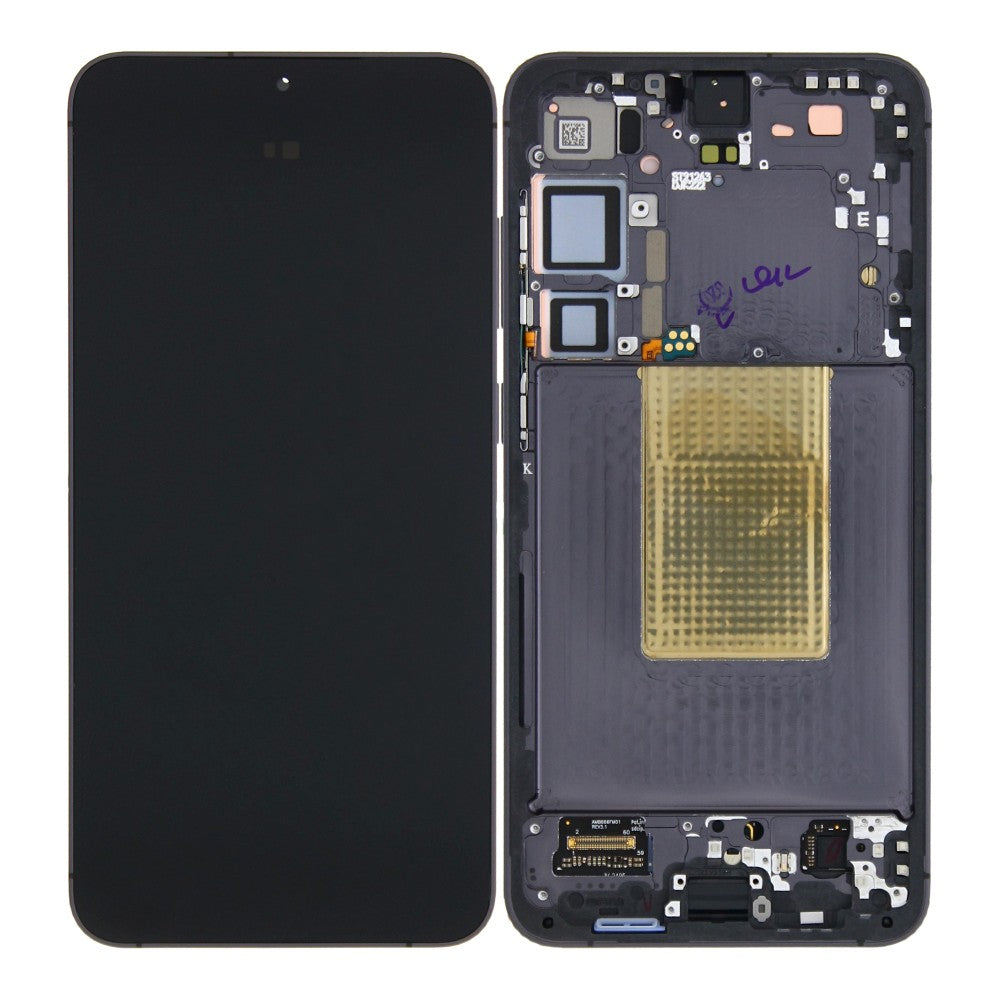 Écran et numériseur Samsung Galaxy S24 Plus S926B avec cadre noir onyx Service Pack
