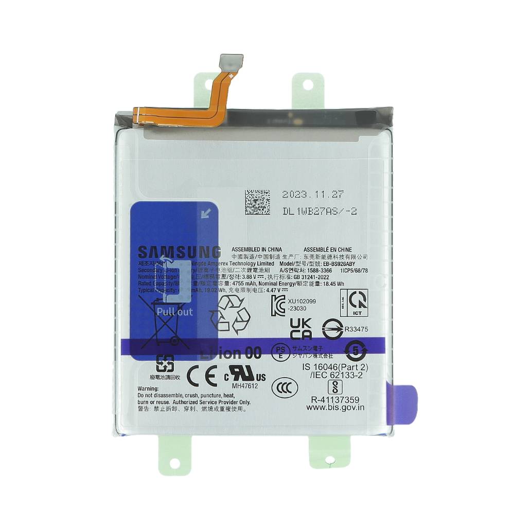 Batterie Samsung Galaxy S24 Plus S926B EB-BS926ABY d'origine