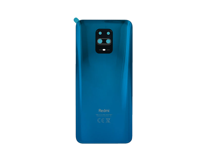 Coque arrière Xiaomi Redmi Note 9S avec objectif bleu aurore OEM