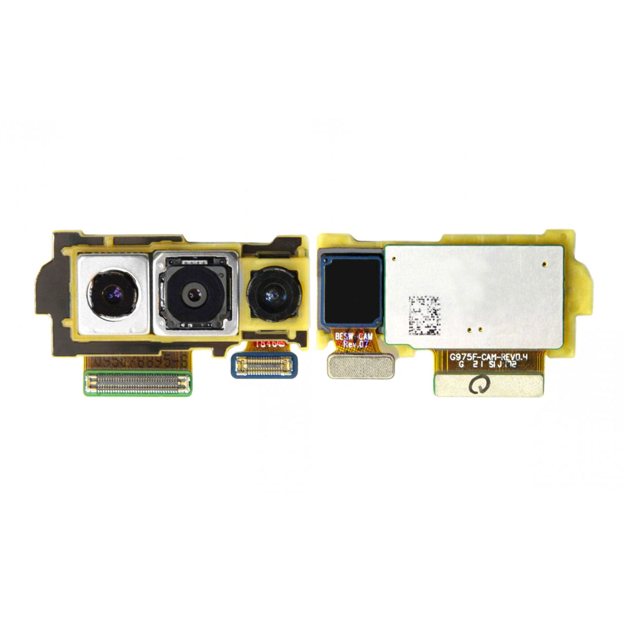 Samsung Galaxy S10 G973F, S10 Plus G975F Ensemble caméra arrière d'origine