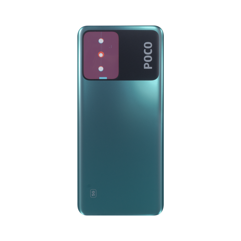 Coque arrière Xiaomi Poco X5 5G sans objectif, verte, OEM