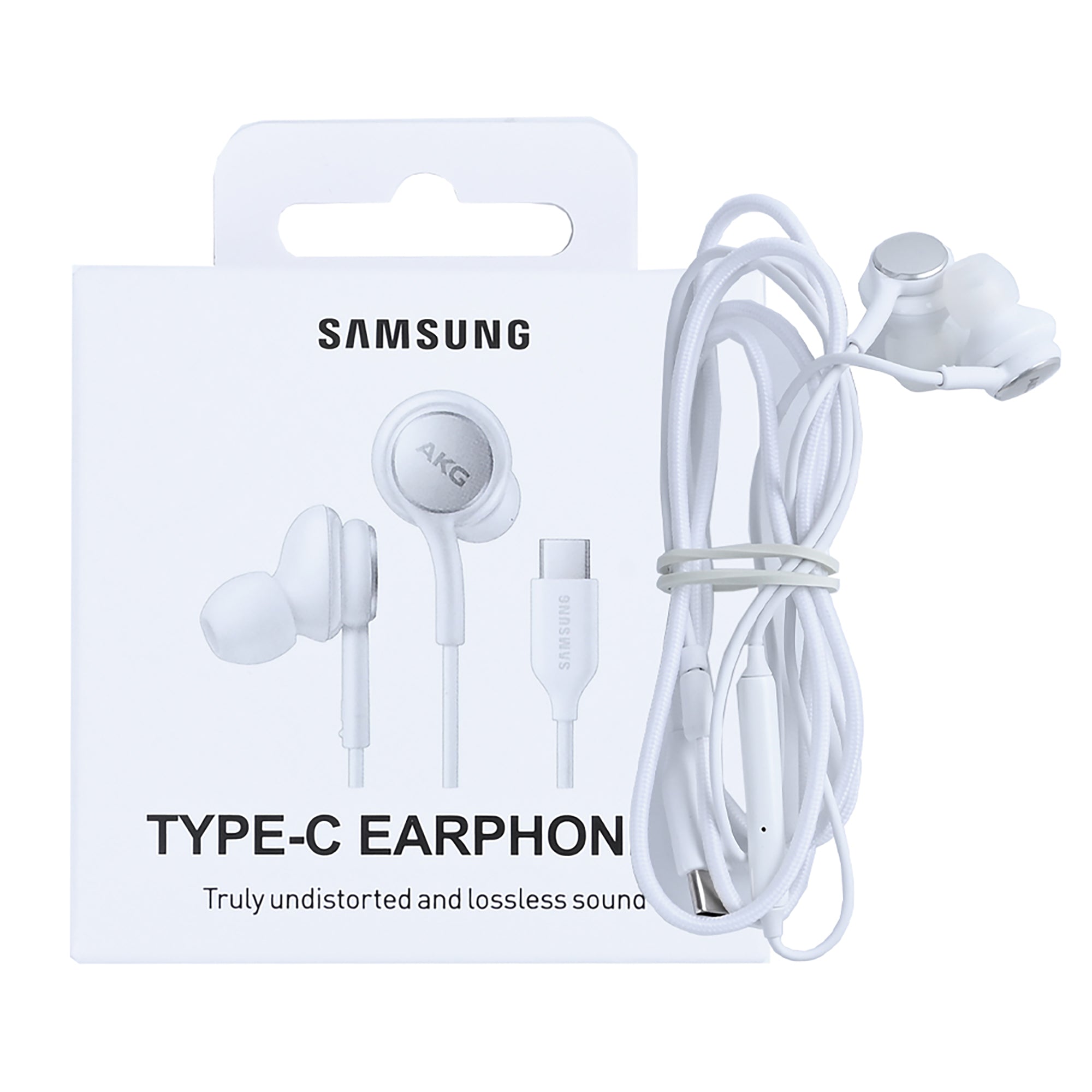 Écouteurs AKG Samsung USB-C EO-IC100BWEGEU Blanc