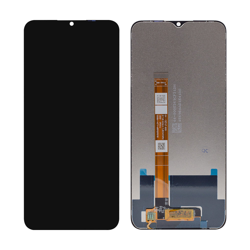 Écran et numériseur Oppo A15, A15S sans cadre, noir, OEM