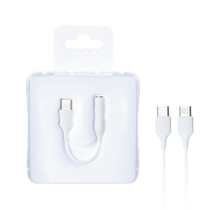 Adaptateur Samsung EE-UC10JUWEGWW USB-C pour prise casque, blanc