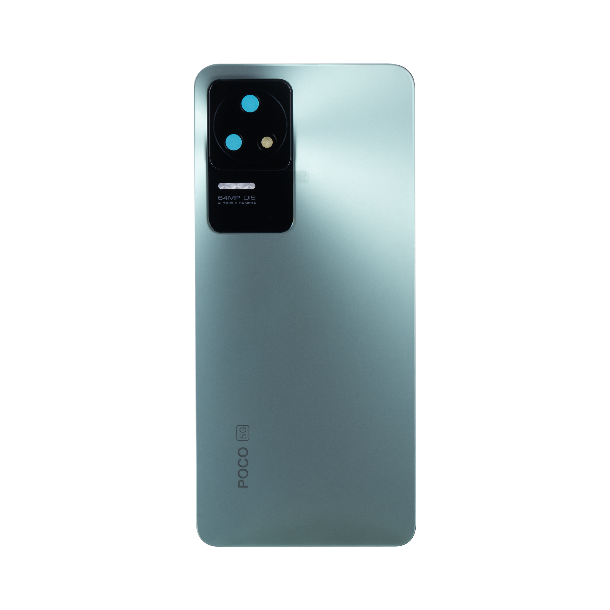 Coque arrière Xiaomi Poco F4 5G avec objectif vert nébuleuse OEM