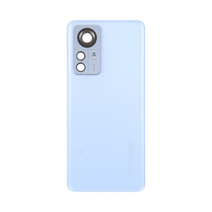 Coque arrière Xiaomi 12 Pro avec objectif bleu d'origine