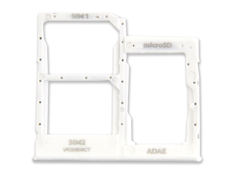 Samsung Galaxy A41 A415F Support de carte SIM Prism Crush Silver OEM