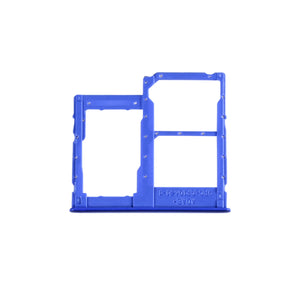 Samsung Galaxy A41 A415F Support de carte Sim Prism Crush Blue OEM