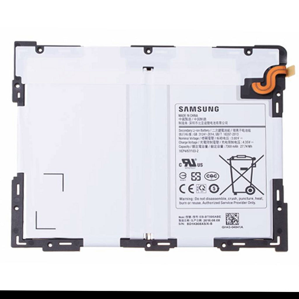 Batterie Samsung Galaxy Tab A 10,5 pouces T590, T595 EB-BT595ABE OEM