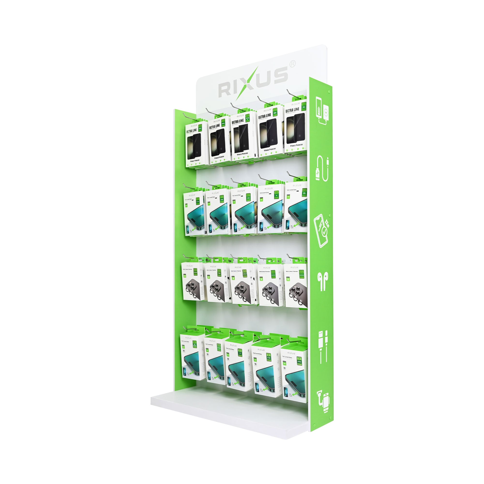 Rixus RXDP02 Présentoir modulaire simple face (auto-assemblage)