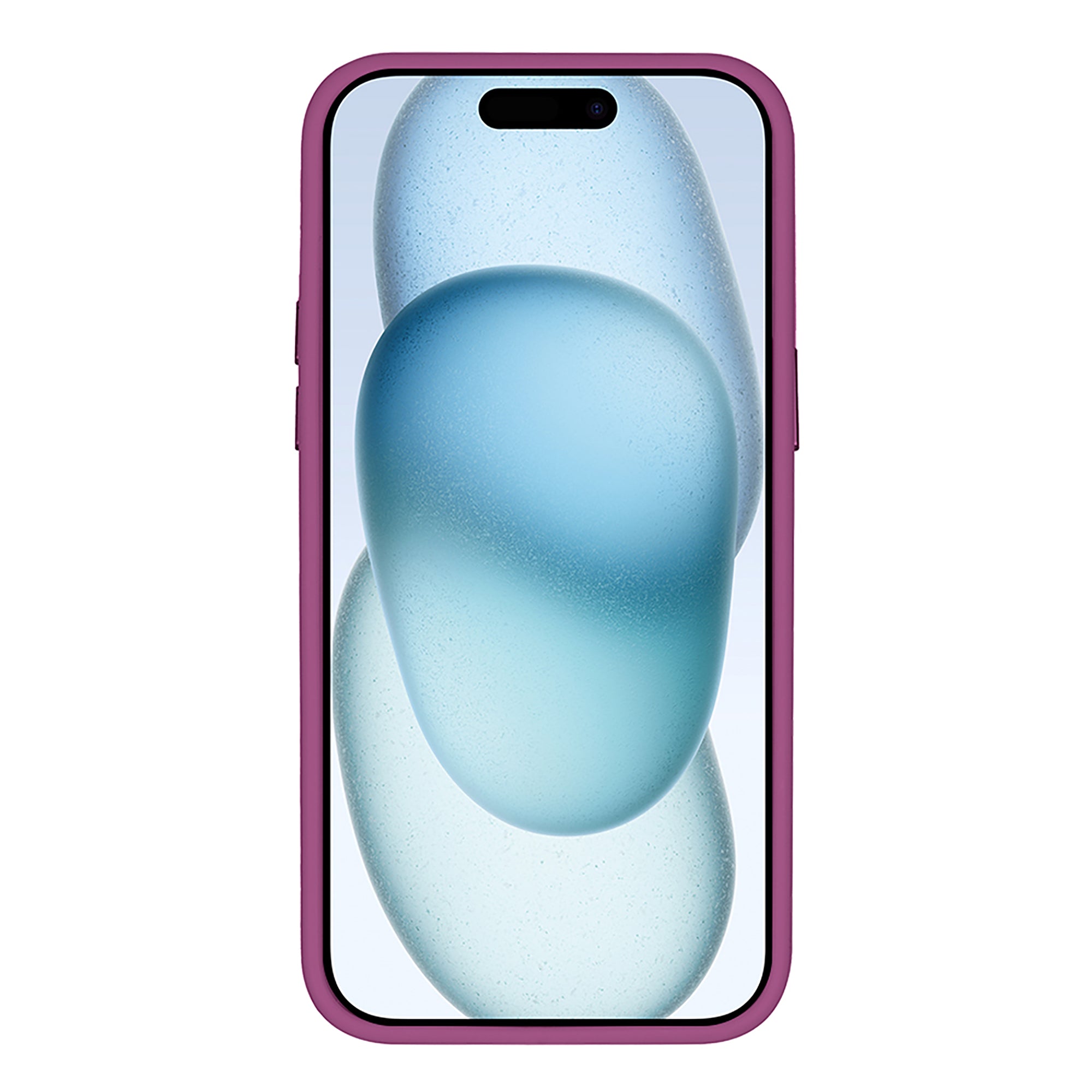 Rixus Classic 03 Case With MagSafe Compatible For Apple iPhone 15 Pro Max Dark Pink