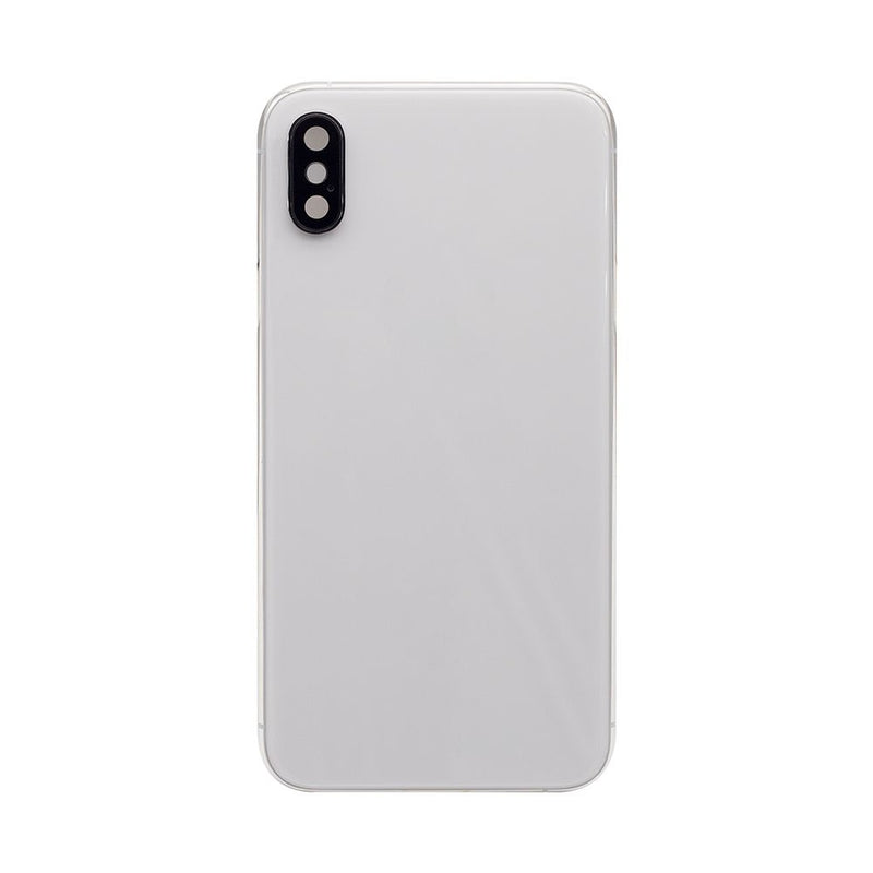 For Apple boîtier For Apple XS avec petites pièces, blanc, OEM