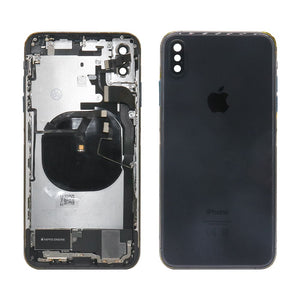 For Apple boîtier For Apple XS Max avec petites pièces, noir, OEM
