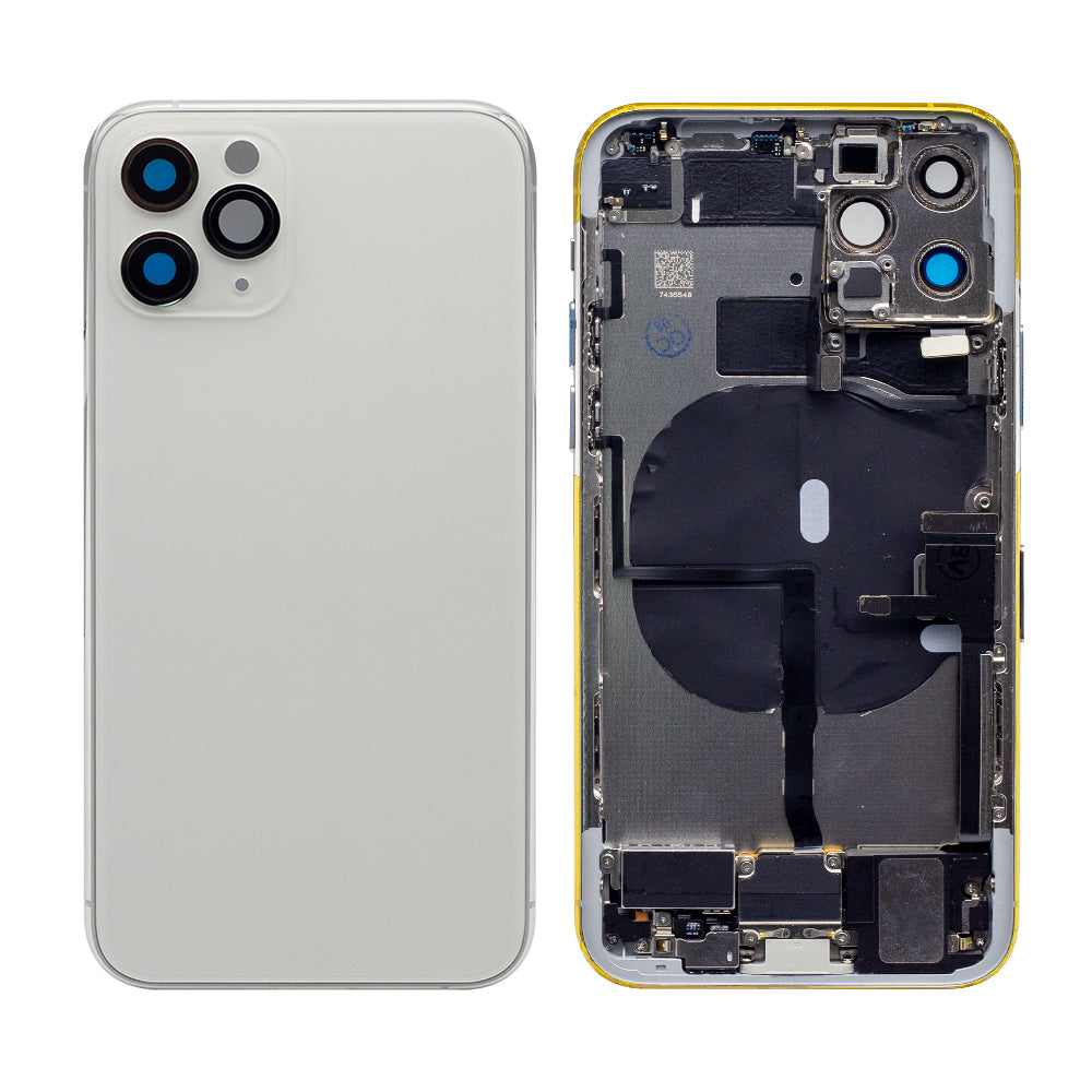 For Apple 11 Pro Boîtier avec petites pièces Blanc OEM
