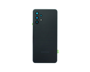 Coque arrière Samsung Galaxy A32 A325F avec objectif Awesome Black OEM