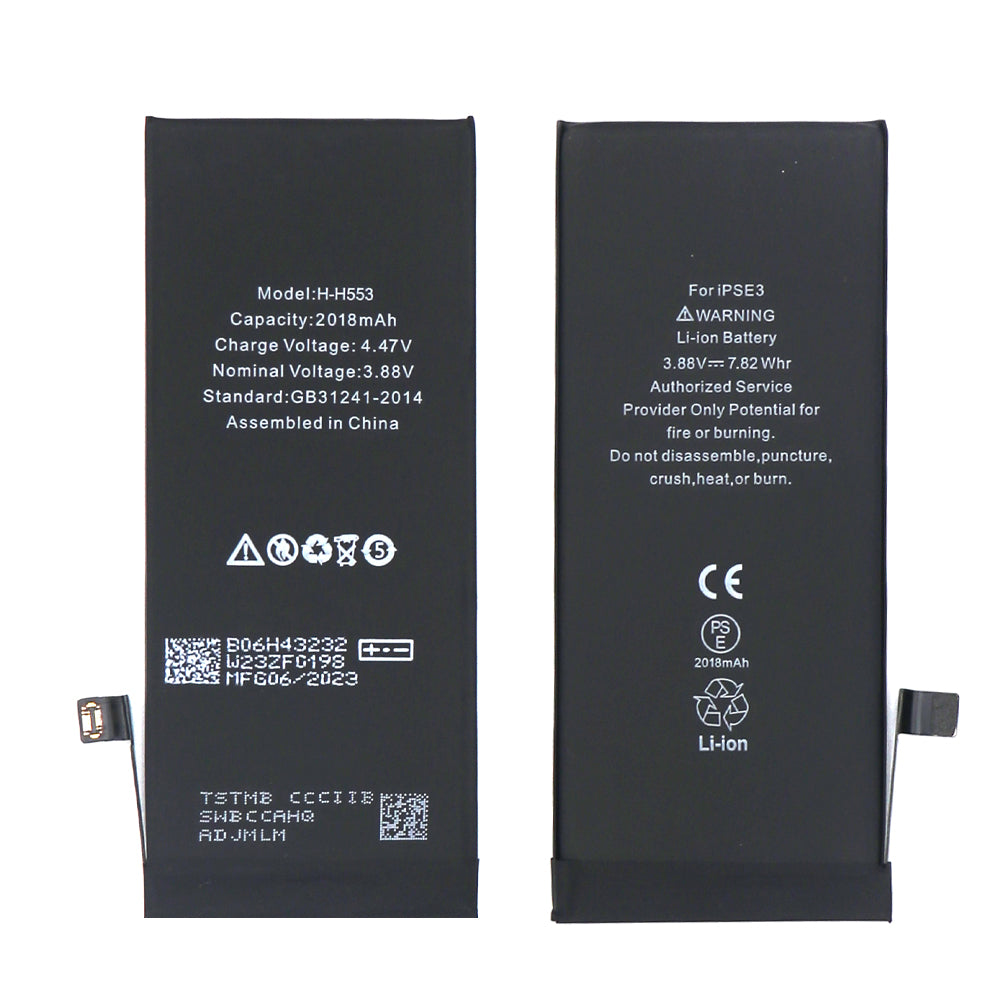 For Apple batterie For Apple SE (2022) avec puce ZY OEM