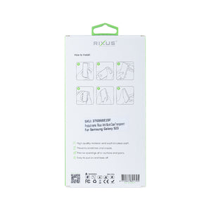 Rixus Anti-Burst Case For Samsung Galaxy S23 Transparent