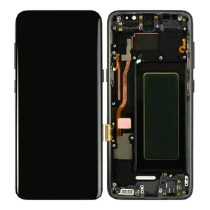 Écran et numériseur Samsung Galaxy S8 G950F avec cadre noir Refurbished