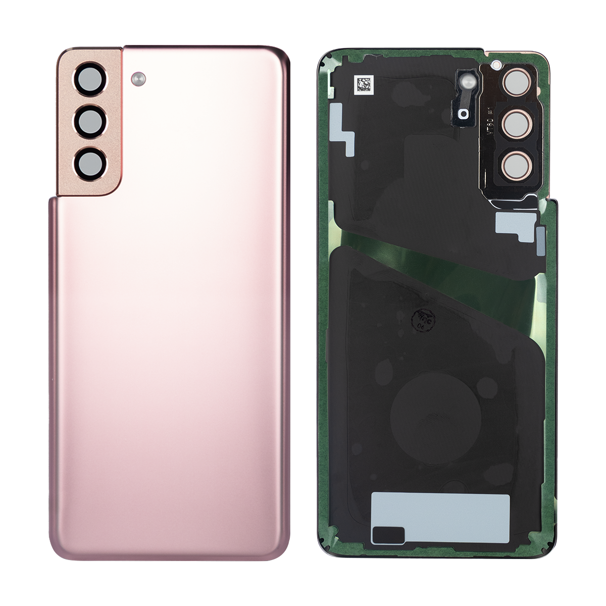 Coque arrière Samsung Galaxy S21 Plus 5G G996B avec objectif Phantom Gold OEM