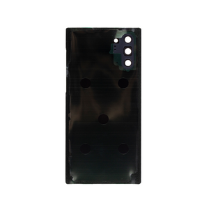 Coque arrière Samsung Galaxy Note 10 N970F avec lentille Aura Black OEM