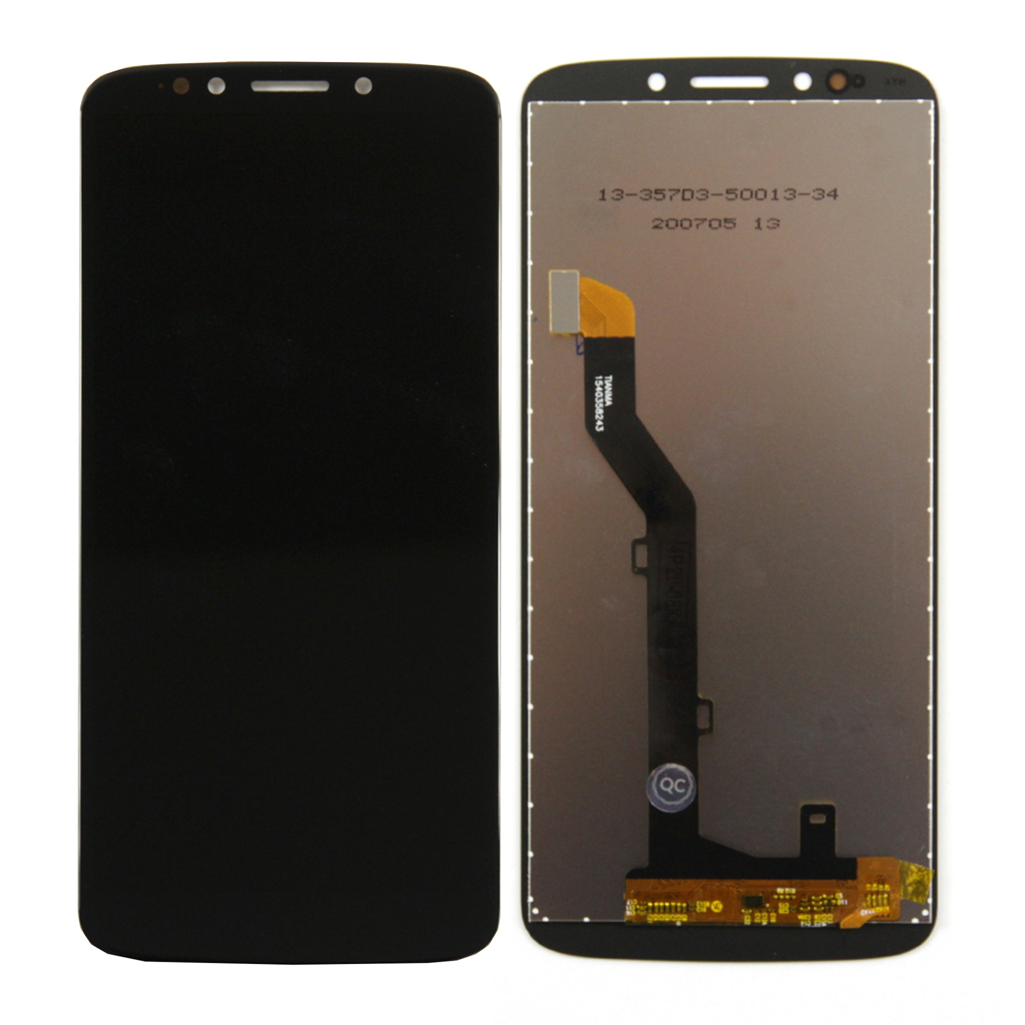 Écran et numériseur Motorola Moto E5 sans cadre noir OEM