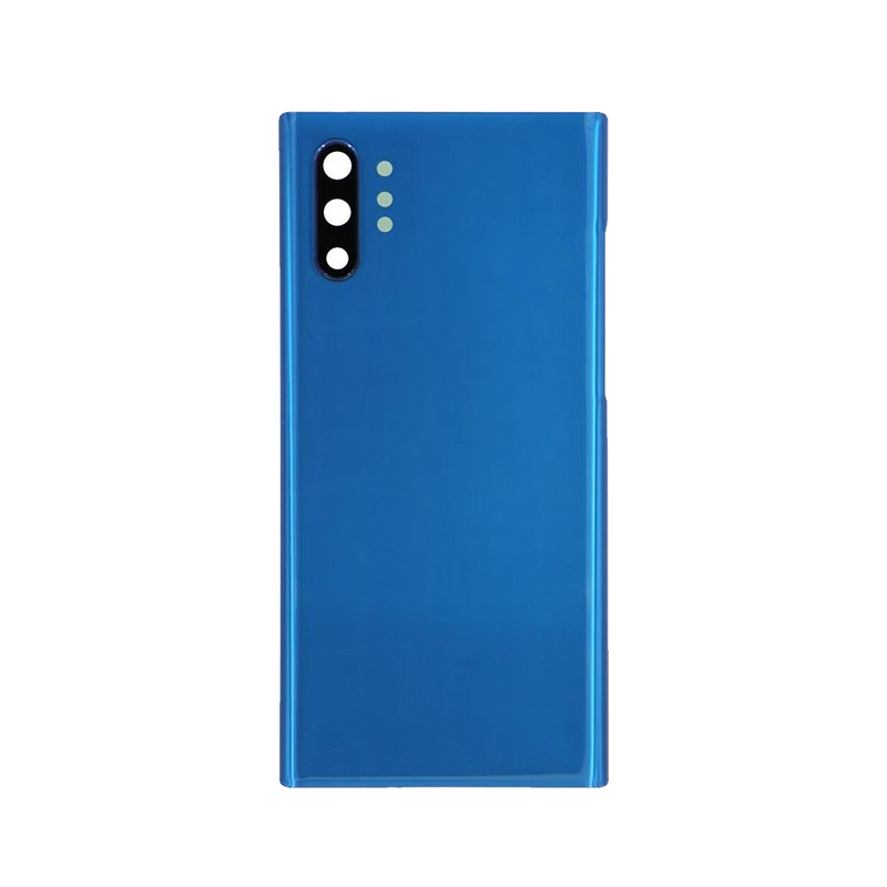 Coque arrière Samsung Galaxy Note 10 Plus N975F avec lentille Aura Blue OEM