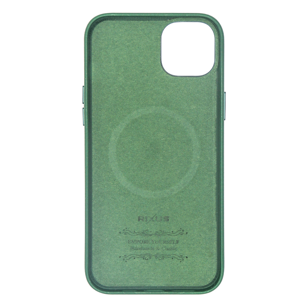 Rixus Classic 02 Case With MagSafe For Apple iPhone 14 Plus Vert