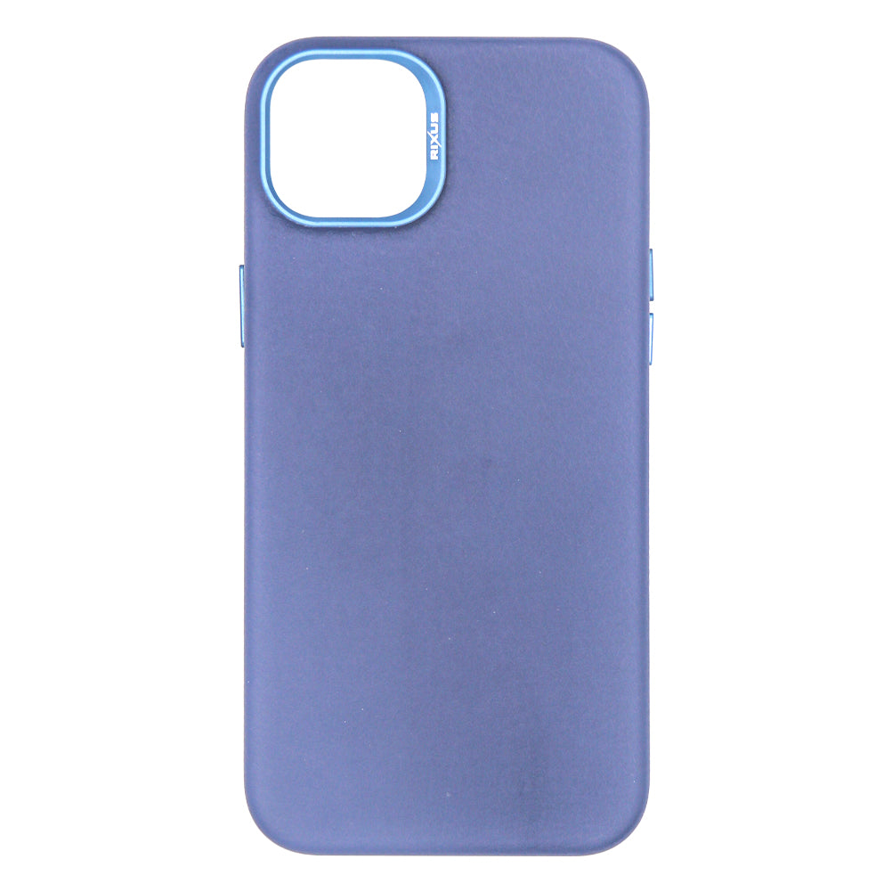 Rixus Classic 02 Case With MagSafe For Apple iPhone 14 Plus Bleu