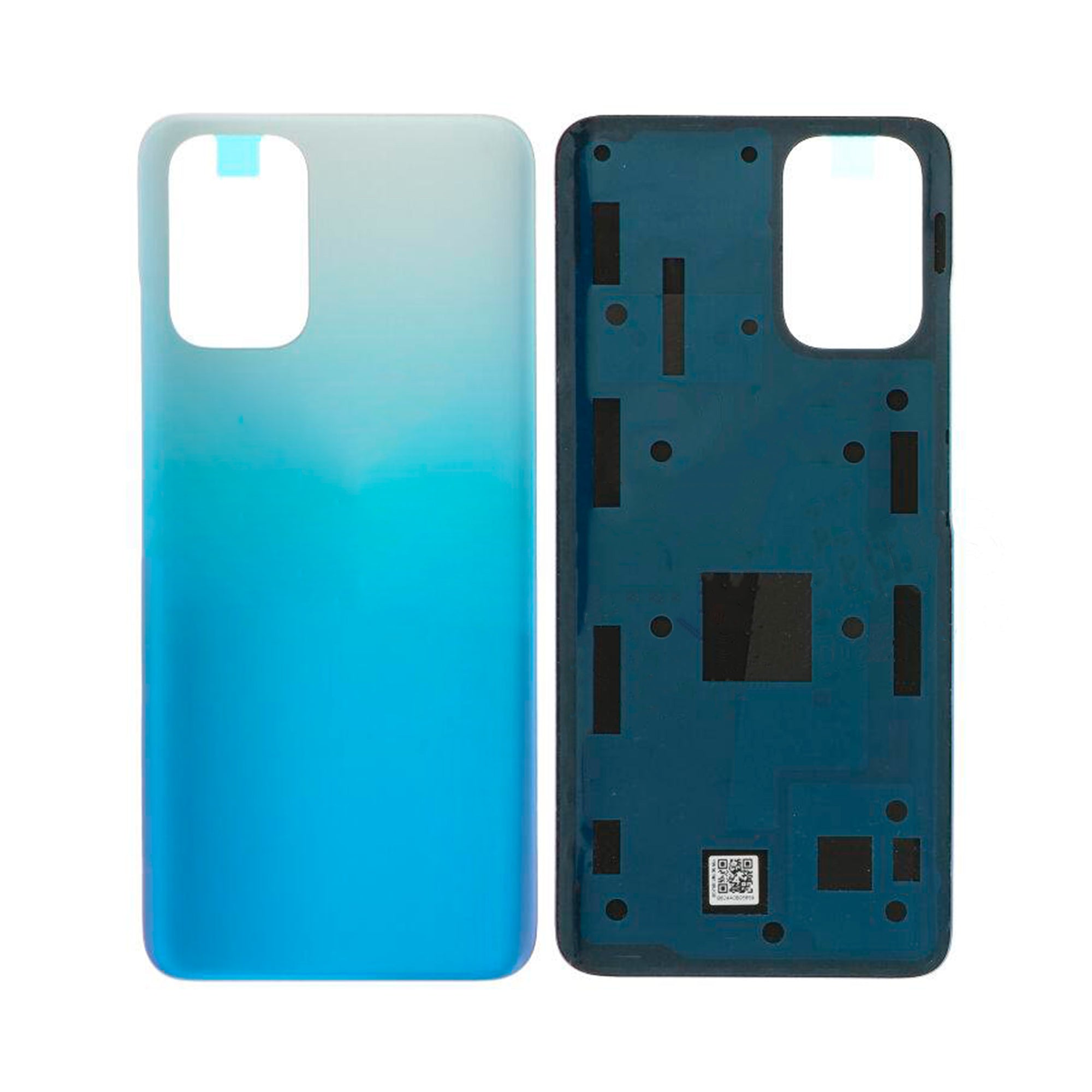 Coque arrière Xiaomi Redmi Note 10S sans objectif, bleu océan, OEM