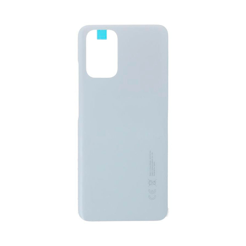 Coque arrière Xiaomi Redmi Note 10S sans objectif, blanc galet, OEM