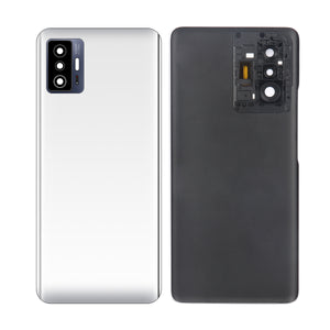 Coque arrière Xiaomi 11T avec objectif, blanc clair de lune, OEM