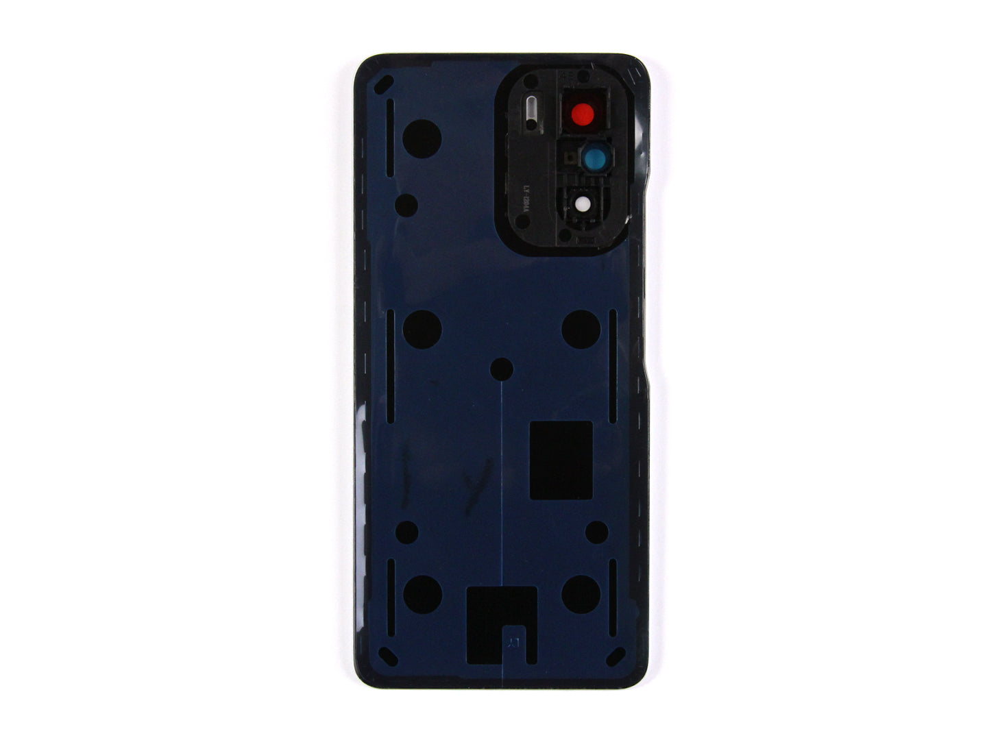 Coque arrière Xiaomi Poco F3 avec objectif, blanc arctique, OEM
