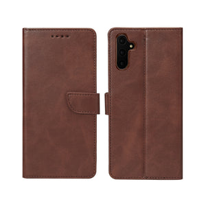 Bibliothèque Rixus pour Samsung Galaxy A14 5G Marron