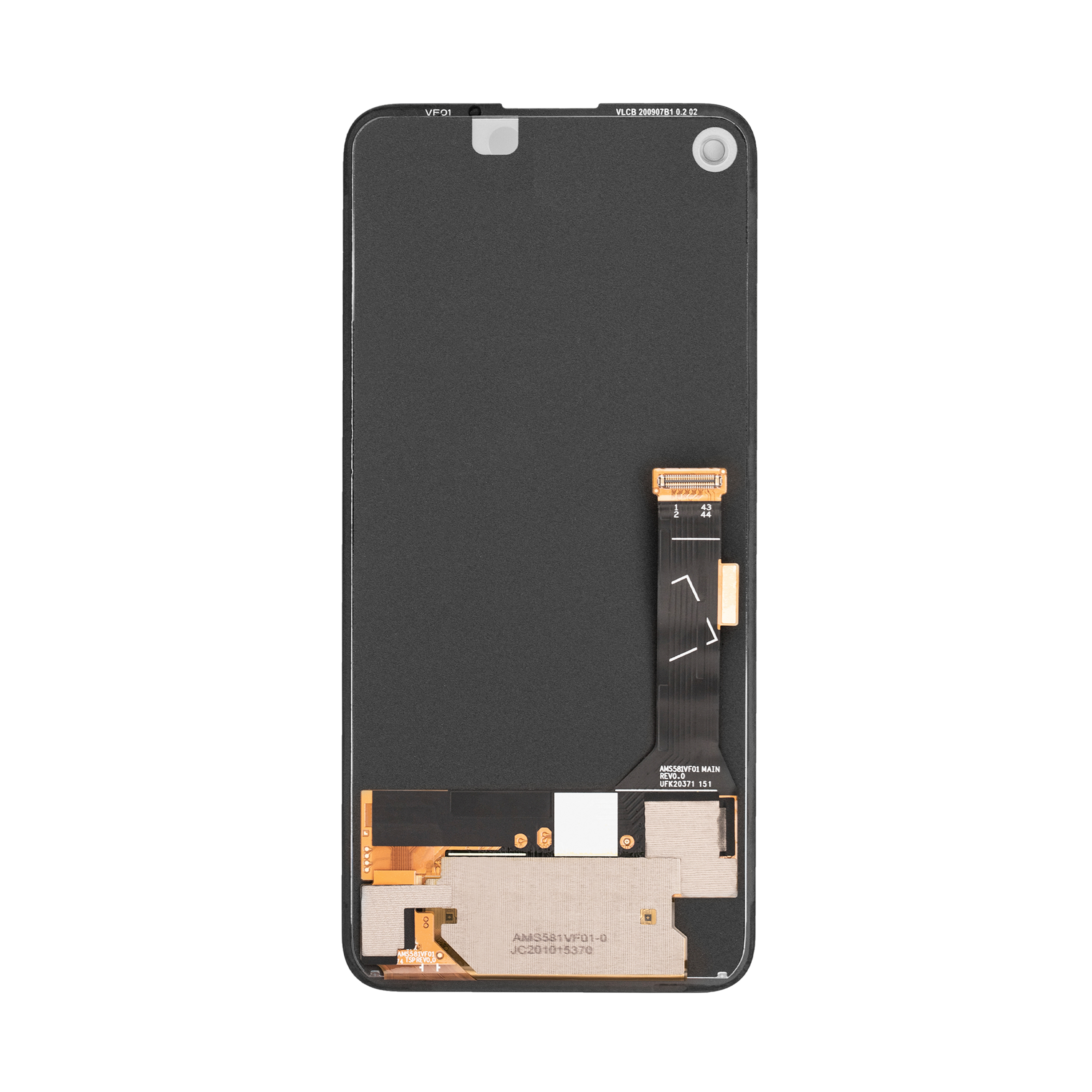 Google Pixel 4A Écran et numériseur sans cadre Noir Refurbished