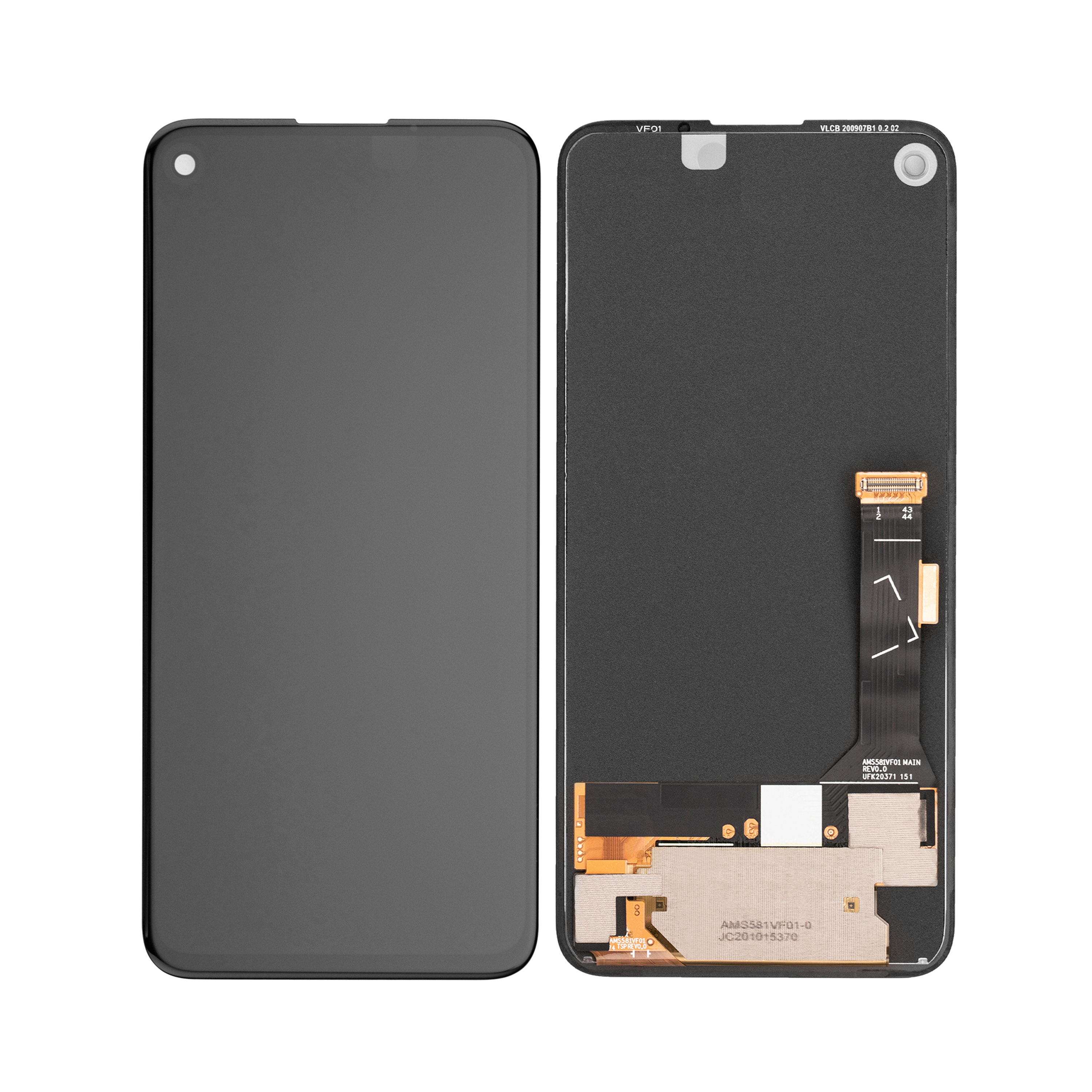 Google Pixel 4A Écran et numériseur sans cadre Noir Refurbished