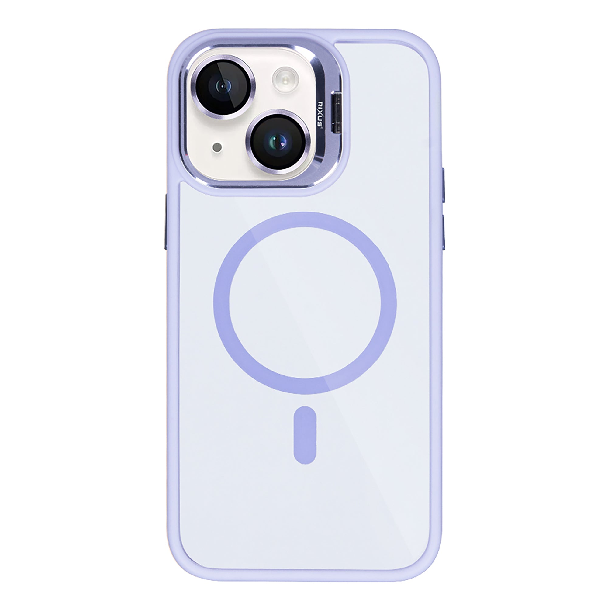 Rixus Classic 03 Case With MagSafe Compatible For Apple iPhone 14 Plus Light Purple