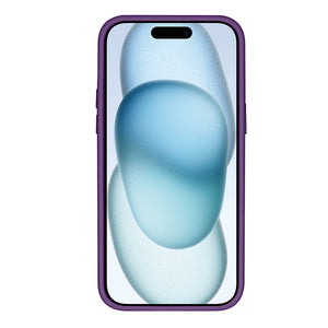 Rixus Classic 03 Case With MagSafe Compatible For Apple iPhone 14 Plus Deep Purple