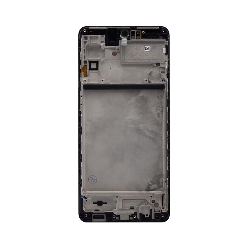 Samsung Galaxy M51 M515F Ecran et numériseur avec cadre noir OEM