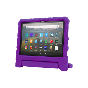 Rixus RXTC06 Tablet Kids Case For Apple iPad Air 1 9.7 inch, iPad 5, iPad 2 9.7 inch, iPad 6, iPad Pro 9.7 inch, iPad 7 Purple