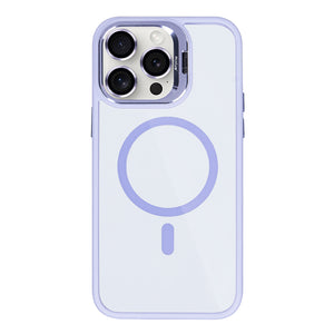 Rixus Classic 03 Case With MagSafe Compatible For Apple iPhone 13 Pro Max Light Purple
