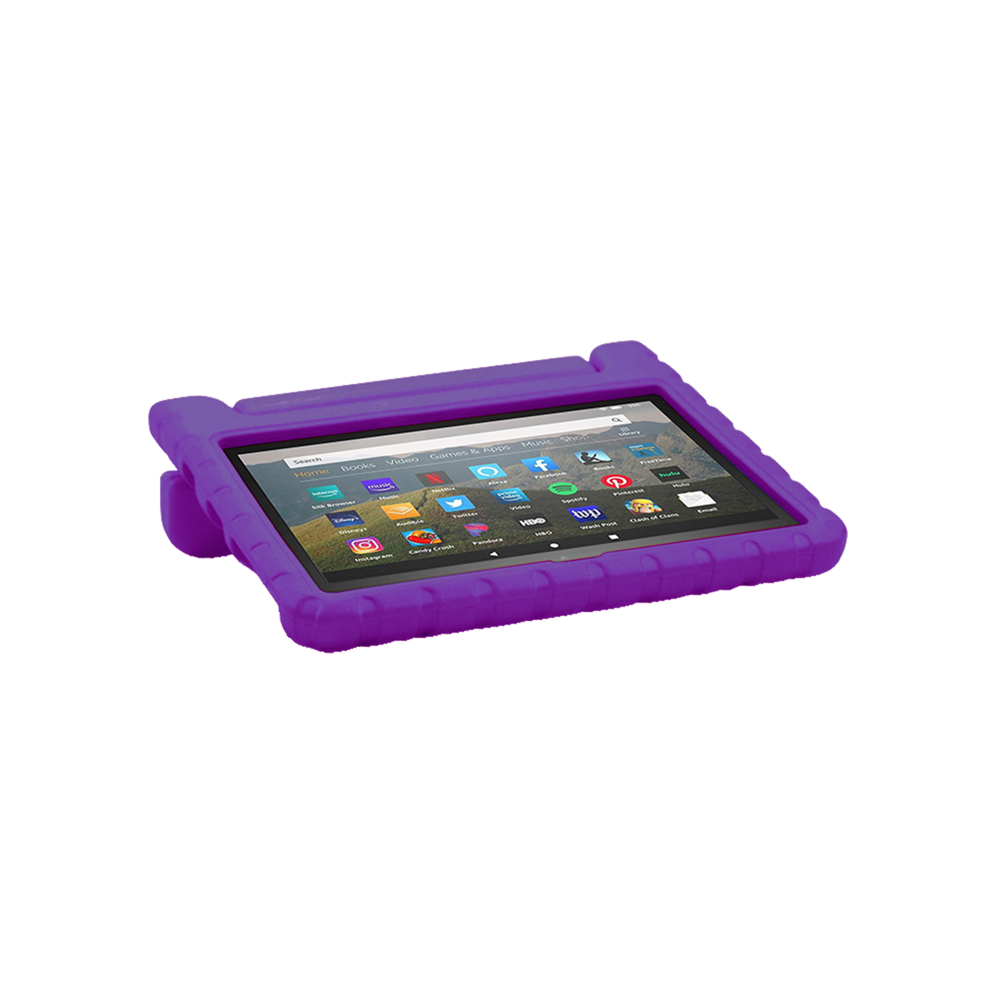 Rixus RXTC06 Tablet Kids Case For Apple iPad Mini 1, 2, 3, 4, 5 7.9 pouces Violet